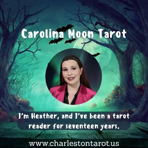 Charleston Halloween Event Entertainment with Carolina Moon Tarot, South Carolina Lowcountry Party Tarot Reader