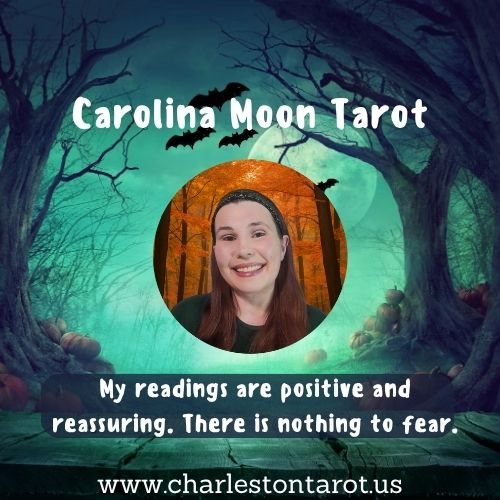 Charleston Halloween Event and Party Entertainment with Carolina Moon Tarot, Lowcountry SC Tarot Reader