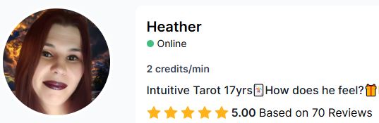 Carolina Moon Tarot | Heather on PsychicWorld | Virtual Tarot Reading
