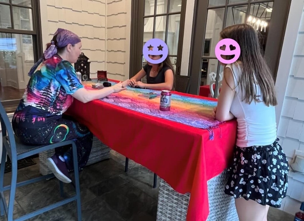 Book a Savannah tarot party for downtown and historic district celebrations