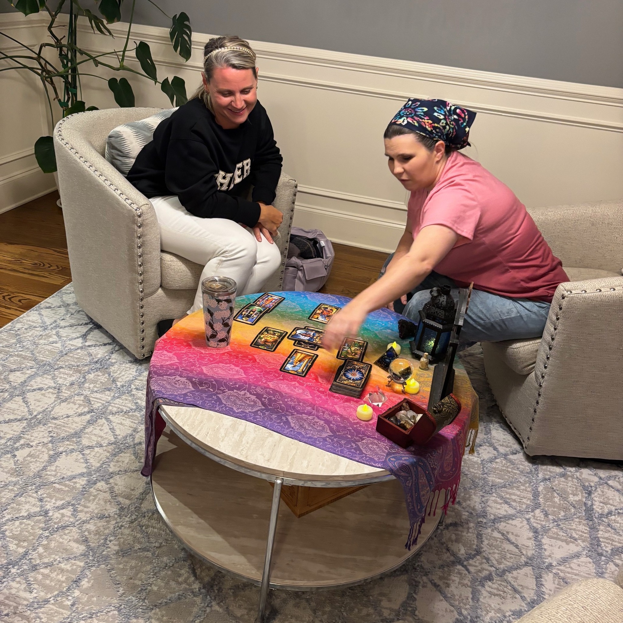Book a Savannah tarot party for your Airbnb or private rental group event