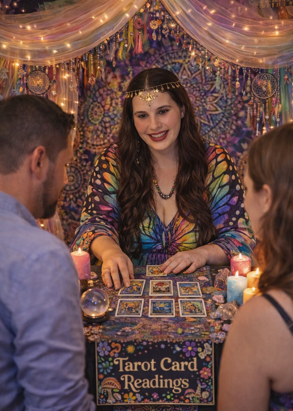 Savannah tarot booth entertainment for private parties and event venues