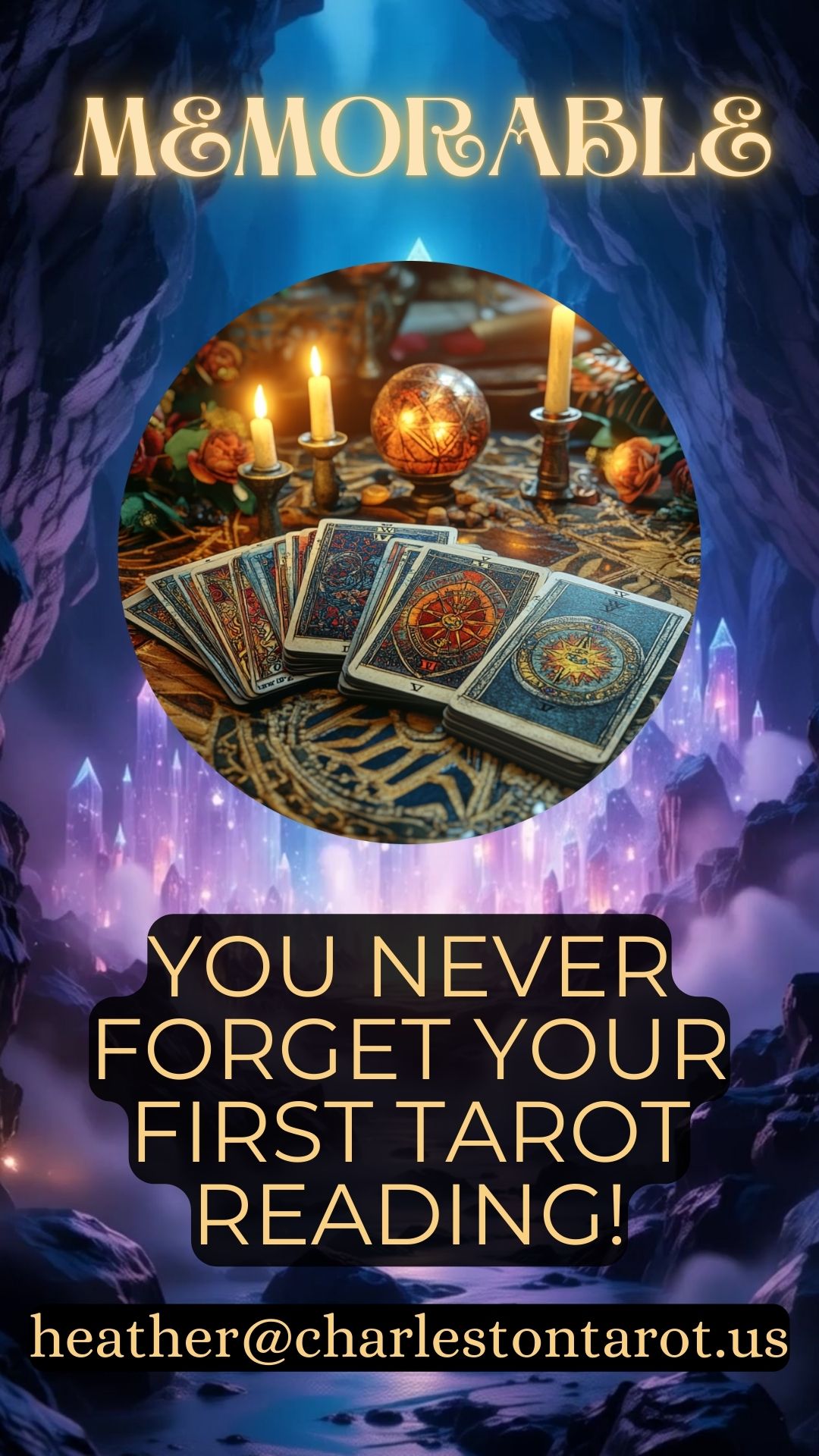 Carolina Moon Tarot offering private tarot readings and party entertainment across Charleston County