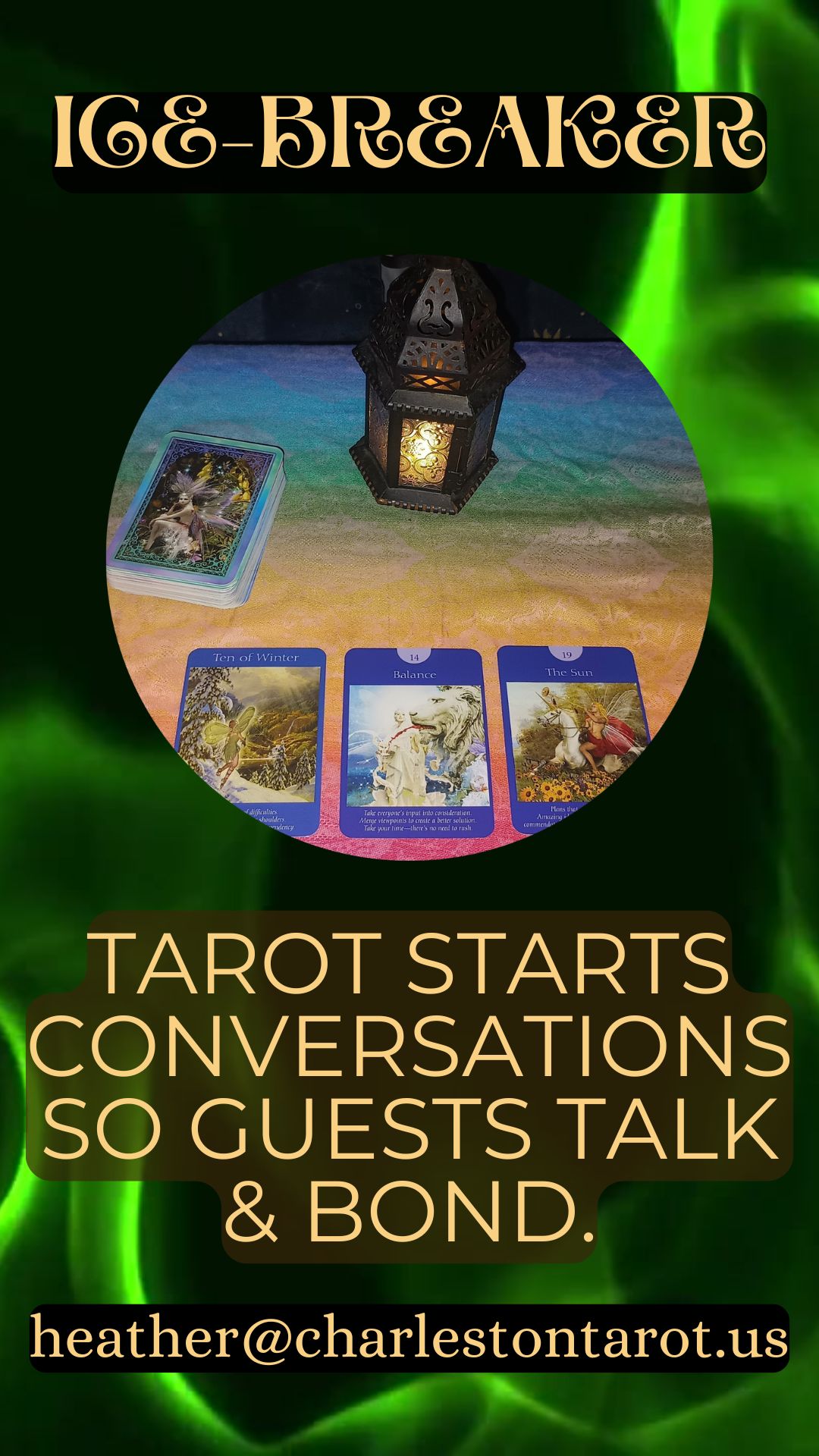 Professional tarot reader offering event entertainment in Mount Pleasant South Carolina