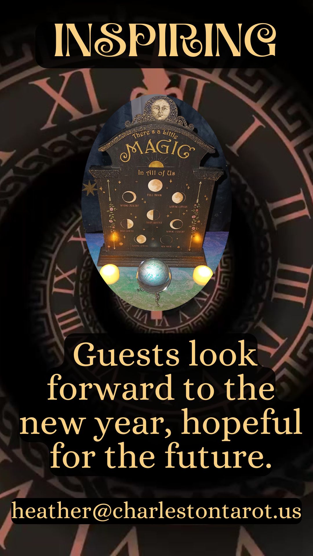 Event tarot reader providing unique party entertainment in North Charleston SC